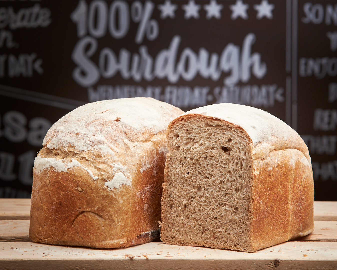 BROWN BLEND TIN Sourdough